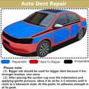 Paintless Dent Repair Kit, Double Pole Bridge Dent Puller with 7 Bridge Tabs, Car Dent DIY Removal Tool for Auto Body, Refrigerator and Washer