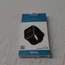 WITHit Designer Band Compatible with Apple Watch, Secure, Adjustable, Apple Watch Replacement Band, Fits Most Wrists (42mm (Series 10-11) & 38/40/41mm/SE 3(40mm), Black - Elastic Woven Nylon)