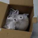 200ML Ceramic Essential Oil Diffuser - Ultrasonic Aromatherapy & Humidifier with 7-Color LED Lights, Auto Shut-Off, Wood Grain Base, 1H/3H/6H Timer | Scent for Home, Office, Yoga