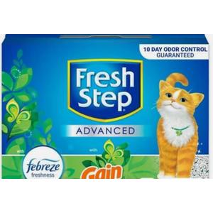 Fresh Step Advanced Clumping Cat Litter With Gain Scent - 37lbs
