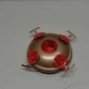 Upgraded Replacement Metal Base, Fits LaElvish Garden Hummingbird Feeders ONLY, No Leak No Rust, Safe for Hummingbird, Silver+Yellow Upgraded Base, Containing 1 Metal Base