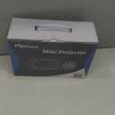 ELEPHAS Mini Projector for iphone, Portable Projector with Tripod, 1080P HD Outdoor Projector, Movie Projector Compatible with Android/iOS/Windows/TV Stick/HDMI/USB (White&Black)