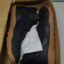 Men's Barefoot Boot - Zero Drop Wide Toe Minimalist Sneakers Ankle Support Hiking Shoes (11 Wide, Wt12, Black