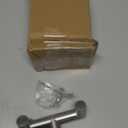 Angle Simple Towel Hook for Bathroom, SUS 304 Stainless Steel, Double Hand Towel Coat Holder for Wall, Brushed Nickel (1 Pack)