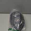 Travel Pillow - Hooded Neck Pillow Airplane Memory Foam Filling for Plane, Office, Cars Sleeping, Road Trip, Long Flights, Portable Plane Accessories, Includes Eye Mask & Earplugs (Black)