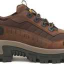 CAT Footwear Mens Invader Steel ToeWork Shoe (Brown) 7