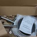 Non Stick Frying Pans Set, Tri-Ply Fully Clad Stainless Steel Skillets, 20cm+24cm+28cm
