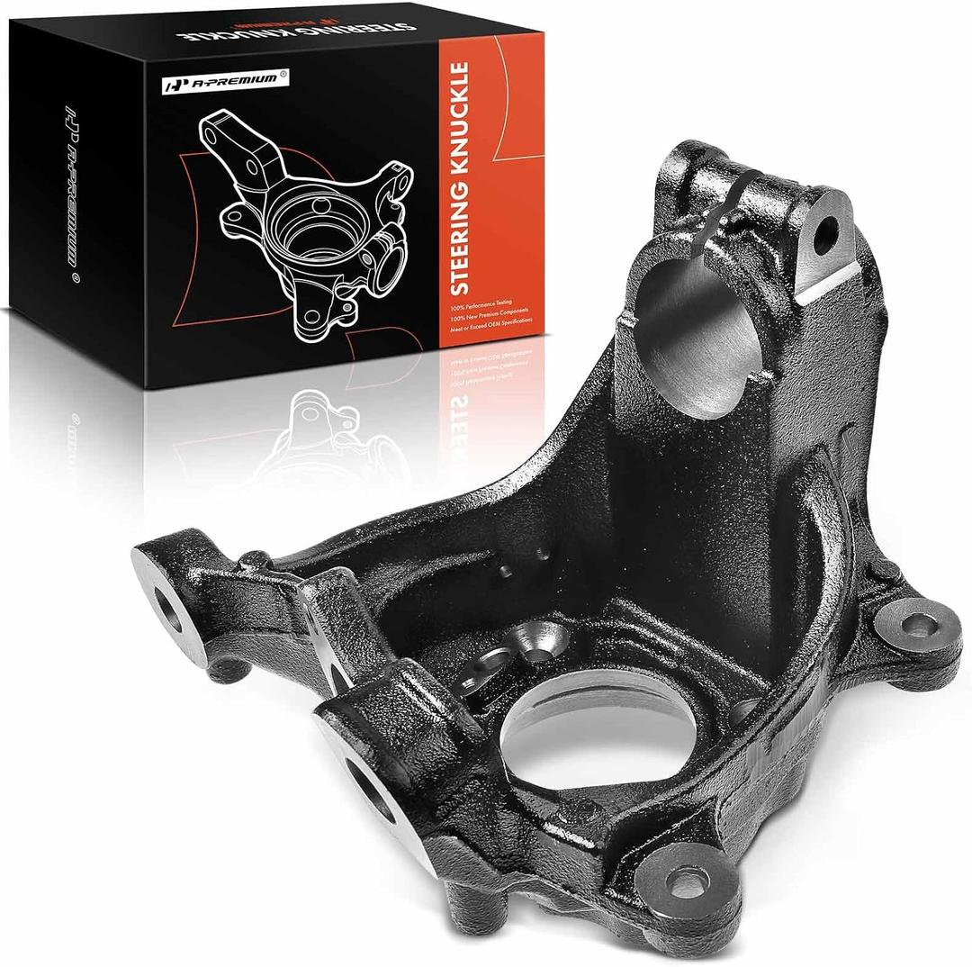 A-Premium Front Suspension Steering Knuckle Compatible with BMW F25 Series X3 2011-2017, F26 Series X4 2015-2018, Right Passenger Side