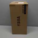 SONGMICS Laundry Hamper with Lid, Large Laundry Basket, 23.8 Gallons (90L), Removable Mesh Liner, Bamboo Handles, Collapsible, 16.5 x 12.6 x 27.8 Inches, Cream White ULCB509W01