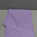 OVZME Lavender Sheer Curtains 96 Inches Long 2 Panels - Soft Light Filtering Window Sheer Panels for Living Room/Bedroom, Top Dual Rod Pocket, 1 Pair, Each 42Wx96L Inches