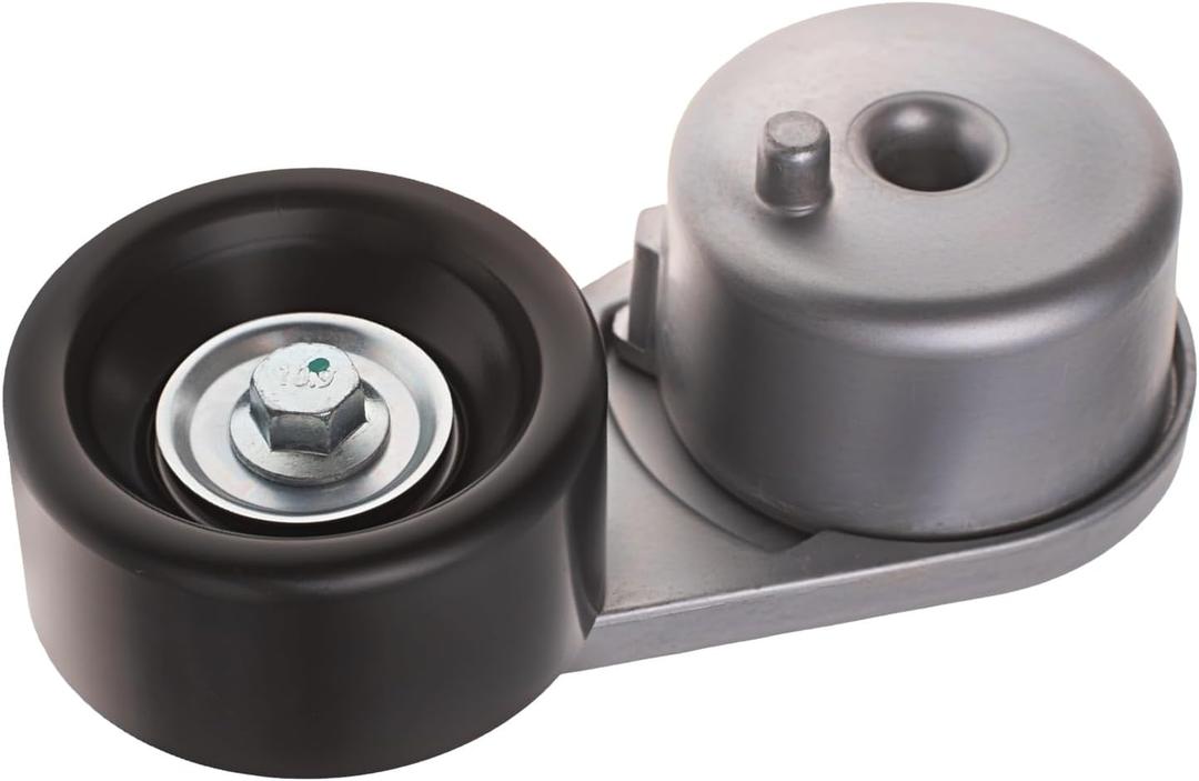 AUQDD 38378 Belt Tensioner and Pulley Assembly (For V6 4.0L Gas) Fit For 2005-2019 Nissan Frontier, NV1500 NV2500 NV3500 /05-12 Pathfinder /05-15 Xterra (19162297 11955EA200)