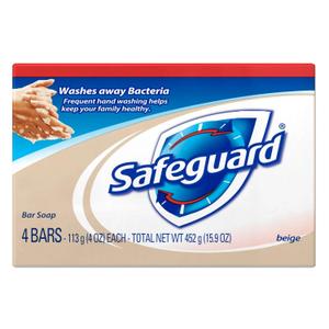 Antibacterial Bath Bar Soap (1 Pack Of 4 Bars)