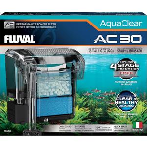 AquaClear 30 Power Filter, Fish Tank Filter for 10- to 30-Gallon Aquariums