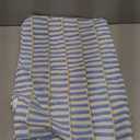 Maison De Blocs 100% Cotton Hand Block Printed, Tablecloth for Kitchen, Dining, Table Cover for Parties, Chritmas, Weddings, Barbecues and Summer picnics Table Cloth (Blue & Yellow, 60" x 90")