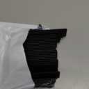 25Pcs Stainless Steel Angle Brackets, 3.15 x 0.78 Heavy Duty Corner Brace for Wood, 80MM 3Inch Black Shelf Bracket Metal Braces L Shape Joint Right Hardware for Wooden Frame Bed Furniture Bookshelf