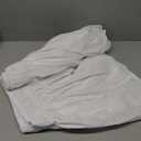 Biscaynebay Wrap Around Bed Skirts for Queen Beds 15" Drop, White Adjustable Elastic Dust Ruffles Easy Fit Wrinkle & Fade Resistant Silky Luxurious Fabric Machine Washable