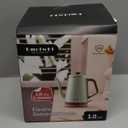 DmofwHi Gooseneck Electric Kettle(1.0L), 100% Stainless Steel BPA Free Classic Pour Over Coffee Kettle | Tea Kettle - Green