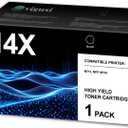 14X Black High Yield Toner Cartridge Compatible 14X CF214X Toner Replacement for HP 14X Toner Cartridge with Enterprise 700 M712n M712xh MFP M725 M725dn Printer, CF214X Toner [17,500 Pages]