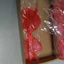 MIAHART Pink Short Bob Wig and Sunglass Set, Neon Colored Wigs Costume Colorful Cosplay Wigs Daily Party Hairpieces for Bachelorette Glow in The Dark Neon Party Favors Halloween Decorations Supplies