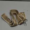 Wide Purse Strap Adjustable Replacement Crossbody Bag Strap Silver Hardware Shoulder Straps