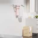 Alise Double Bath Towel Bars Towel Racks for Bathroom,Wall Mount Towel Holder Heavy Duty 24-Inch Towel Hanger Rail,GK9009-C SUS304 Stainless Steel Polished Chrome