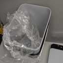 3 PACK - Bathroom Trash Can with Lid - 2.5 Gallon Automatic Trash Cans Touchless - Bedroom, Office - Small Smart Garbage Can - Electric, Narrow - Motion Sensor Trash can Bathroom (Matte Black, Gray & White)