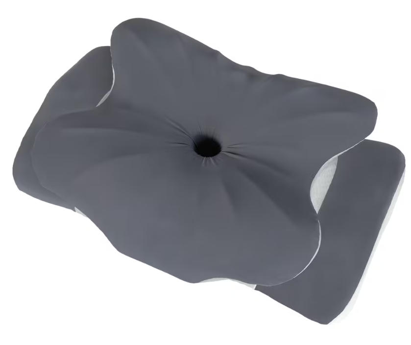 Ergonomic Memory Foam Cervical Pillow, Contoured Neck Support, Ergonomic Orthopedic Neck Support Pillow for Side/Back/Stomach Sleepers