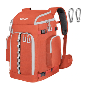 Ski Boot Bag, 65L Ski Boot Bag Backpack 1680D Nylon Waterproof Ski Bag for, Skis Snowboard & Accessories