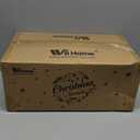 WBHome Pre-lit 6 Feet/72 Inch Christmas Garland Pink Macaron Themed Holiday Decorations