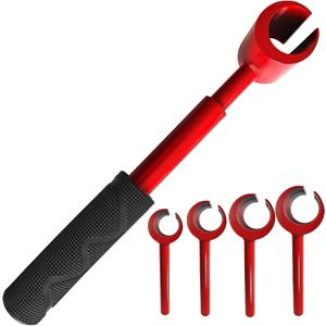 OMISTAR Hinge Gap Adjustment Wrench Set, 4-in-1 Door Hinge Repair Tools, 0.55"/ 0.71"/ 0.91"/ 0.98", Precision Adjusting Wrenches, Multi-Size Door Alignment Tool Kit
