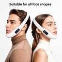 Electric Double Chin Device and V-Face Machine with 8 Modes and 15 Gear Adjustable Intensities - Intelligent Double Chin Machine for V-face