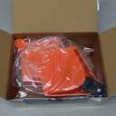 4 Pcs Car Hose Guide, Tire Hose Roller for Car Washing, Detailing Tire Hose Guide Preventing Pressure Washer Hose Stuck Under The Wheels, Plastic Wash Tool to Avoid Snagging(Orange)