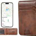 ESR Geo Wallet with Find My, RFID Blocking, Wallet for Men, Wallet Tracker(iOS 14.5 Above Only), Holds 9 Cards and 15 Bills, Replacement for AirTag Wallet, Slim Bifold Card Holder, Twillingt Black