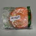 Replacement Lids for Pyrex 2-Cup Glass Food Storage Container Bowls, 5-Inch Plastic Round Lids Covers fits Pyrex 7200-PC, Airtight & Leakproof (4-Pack, Orange)