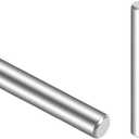 TOP-VIGOR 30Pcs 4mm x 25mm Dowel Pin Shelf Support Pegs, 304 Stainless Steel Cylindrical Shelf Support Pin Fasten Elements Silver Tone