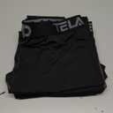 TELALEO 5 Pack Men's Compression Pants for Workout, Running,Basketball,Football-Sports Baselayer Leggings (X-Large, Black(five Pack))