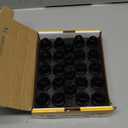 Dynofit 14x1.5 OEM Lug Nuts for F150 2015-2024, 24pcs One-piece Stock Lugnuts Compatible with Ford Expedition F-150 Lincoln Navigator 2016-2018/2019-2024, 14mmx1.5 Factory Tuner Nuts Replace OE#611008 (Black)