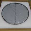 HG Power 10 Inch Metal Exhaust Fan with Switch, 988 CFM Powerful Garage Exhaust Fan with Damper, Potable Wall Mount Fan Fume Extractor Ventilation Fan for Shop, Shed, Basement, Chicken Coop, Silver