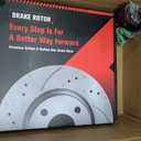 Premium Drilled & Slotted Disc Brake Rotor