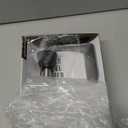 Kamenstein Perfect Tear Wall Mount Paper Towel Holder, Patented Design for One-Handed Use, Rounded Finial, 14-Inch, Brushed Silver Metal Finish