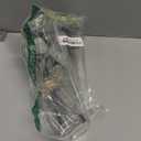 Artificial Eucalyptus Stems in Glass Vase with Faux Water, 13.5" Fake Plants for Home Decor, Coffee Table Centerpieces, Office, Bathroom & Farmhouse Weddings - Faux Greenery Plants Decorations