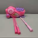 Liberry Toddler Golf Set for 1 2 3 4 Years Old, Upgraded Kids Golf Cart with Unique Shoulder Strap Design, Indoor and Outdoor Golf Toys for Boys Girls (Pink)