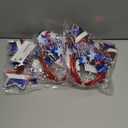 3 x 2Pcs 4th of July Headband Patriotic Hair Accessories Red White Blue American Flag Headbands for Women Kids Fourth of July Independence Day USA Patriotic Memorial day Decorations