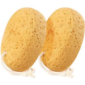 Bath Sponge, 2Pcs Large Shower Sponges for Women Men, Exfoliating Sponge Face Body Puff with Dense Foam for Gentle & Deep Cleansing, Ultra-Soft for Sensitive Dry Skin
