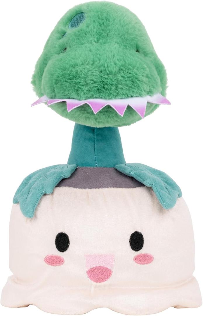 Russ Greenhouse 12-Inch Ghost Venus Flytrap Plush - Ultrasoft Official Jazwares Plush - Ages 3+