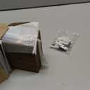 Wood Floating Shelves for Wall Set of 3, 22 Inch Rustic Walnut Floating Shelves Wall Mount, Solid Wooden Bathrooom Floating Shelves for Kitchen, Bedroom, Living Room