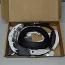 Geekria Comfort Head Strap Compatible with Apple Vision Pro, Detachable Strap Replacement, Soft Cushion Reduce Facial Stress, Ergonomic Adjustable Durable HeadStrap VR Accessories