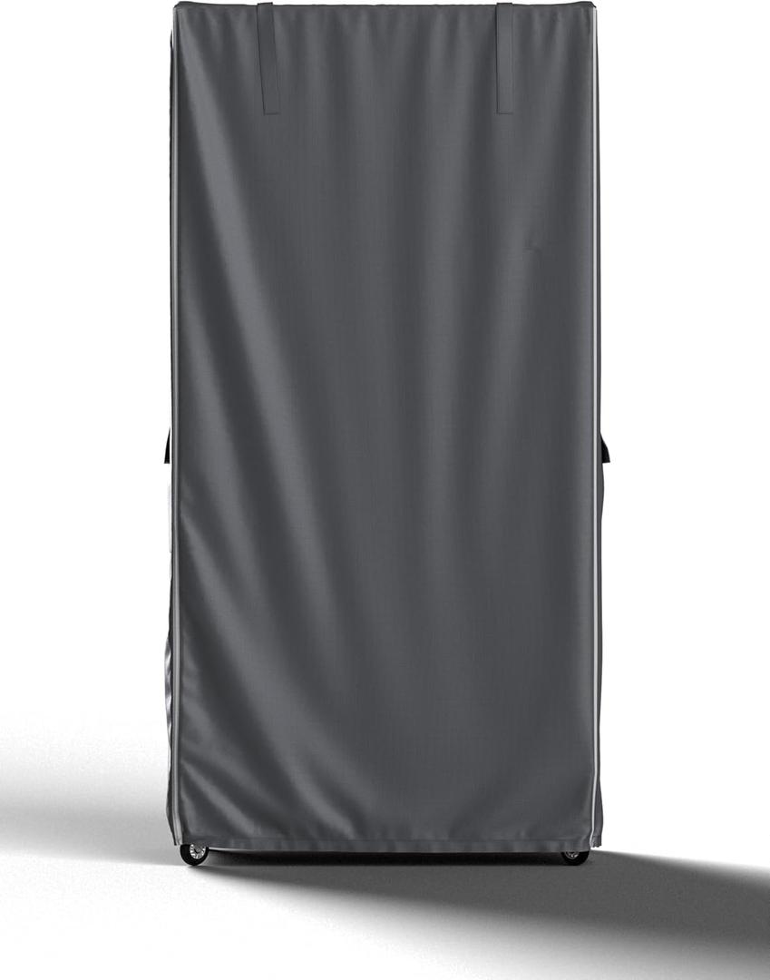 Wire Rack Cover, Heavy Duty 600D Oxford Waterproof Dustproof Storage Shelf Cover with Zipper for Metal Shelving  Fits 36" W x 18" D x 72" H, Grey