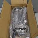 Oxygen Tank Holder for Walker, Rollator & Wheelchair  Fits D & E Size Cylinders  Steel Bracket with Secure Straps  with Cup Holder  Easy Install for 1" or 1 1/8" (2528.6 mm) Tubes