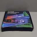 Zoegi 500ft Outdoor LED Strip Lights Waterproof, Music Sync RGB IP68 Outside Led Light Strips Waterproof with App and Remote, Exterior Led Rope Lights for Deck, Balcony, Roof, Garden, Pool (500FT)